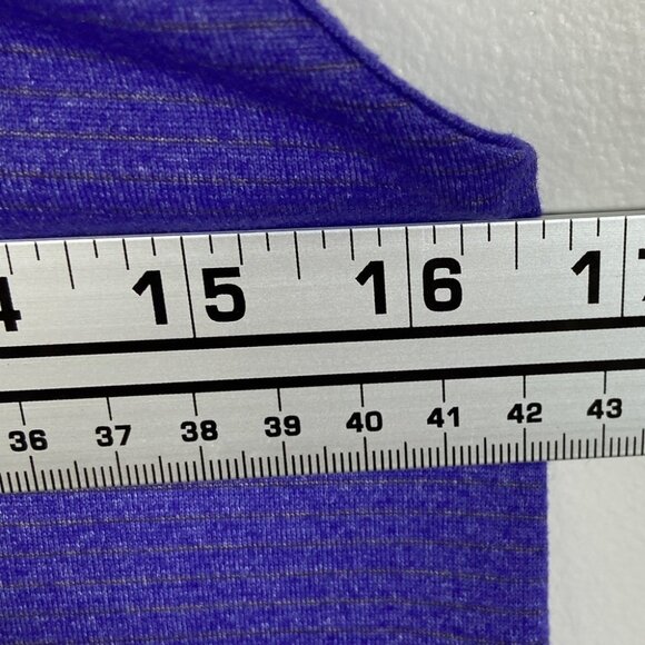 Lululemon Purple Racerback Tank Top Singlet Heather Berry Lightweight Size 6 Run - Picture 8 of 12